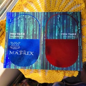 Revolution Beauty The Matrix Red Pill Blue Pill Eyeshadow Palette